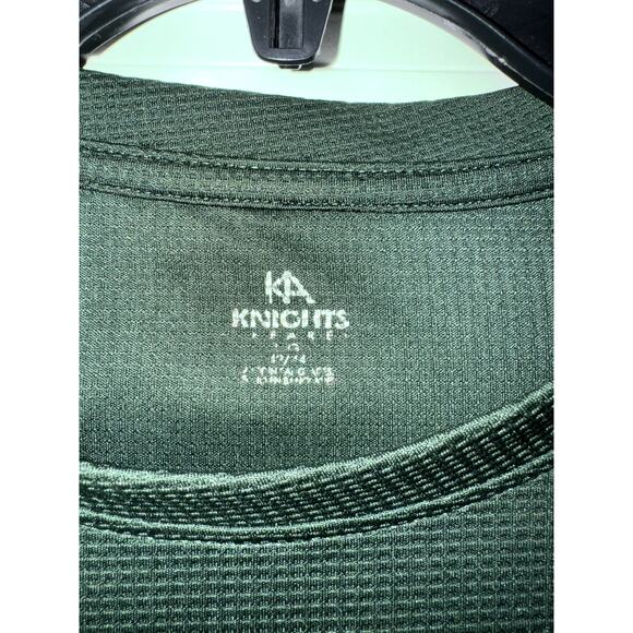 Baylor Bears Men’s Large Long Sleeve Shirt Green/Gray Knights Apparel - Picture 3 of 8